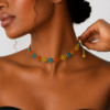 collier acier inoxydable tassana , sur moderne-bijoux.fr - Bijoux ethniques & Femmes du monde
