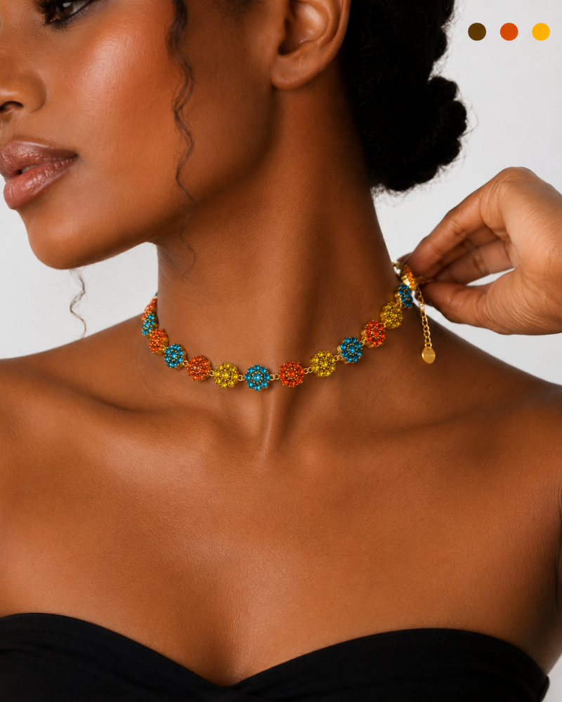 collier acier inoxydable tassana , sur moderne-bijoux.fr - Bijoux ethniques & Femmes du monde