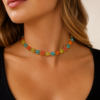 collier acier inoxydable tassana , sur moderne-bijoux.fr - Bijoux ethniques & Femmes du monde