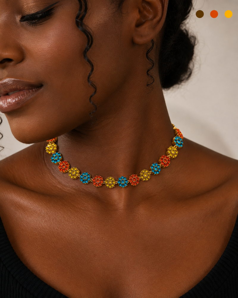 collier acier inoxydable tassana , sur moderne-bijoux.fr - Bijoux ethniques & Femmes du monde