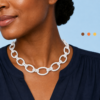 collier blanc kalao , sur moderne-bijoux.fr - Bijoux ethniques & Femmes du monde