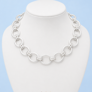 collier blanc kalao , sur moderne-bijoux.fr - Bijoux ethniques & Femmes du monde