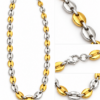 Collier acier inoxydable grain de café armand , sur moderne-bijoux.fr - Bijoux ethniques & Femmes du monde