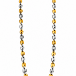Collier acier inoxydable grain de café armand , sur moderne-bijoux.fr - Bijoux ethniques & Femmes du monde