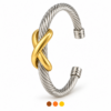 bracelet acier inoxydable infinity , sur moderne-bijoux.fr - Bijoux ethniques & Femmes du monde