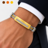 bracelet acier inoxydable ozeris , sur moderne-bijoux.fr - Bijoux ethniques & Femmes du monde