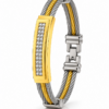 bracelet acier inoxydable ozeris , sur moderne-bijoux.fr - Bijoux ethniques & Femmes du monde