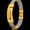 bracelet homme acier inoxydable teodor , sur moderne-bijoux.fr - Bijoux ethniques & Femmes du monde
