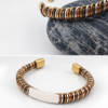bracelet naminoro quatre métaux kounandi , sur moderne-bijoux.fr - Bijoux ethniques & Femmes du monde