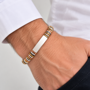 bracelet naminoro quatre métaux kounandi , sur moderne-bijoux.fr - Bijoux ethniques & Femmes du monde