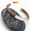 bracelet naminoro quatre métaux kounandi , sur moderne-bijoux.fr - Bijoux ethniques & Femmes du monde