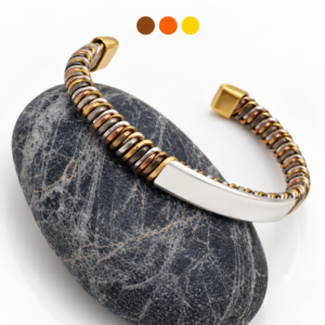 bracelet naminoro quatre métaux kounandi , sur moderne-bijoux.fr - Bijoux ethniques & Femmes du monde