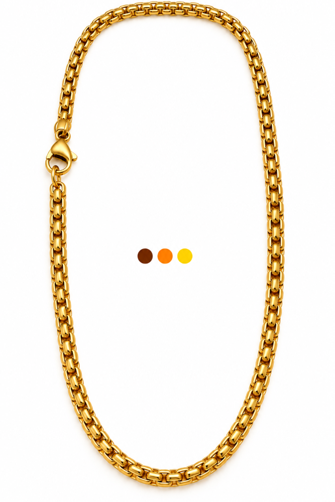 chaine de cou acier inoxydable arès , sur moderne-bijoux.fr - Bijoux ethniques & Femmes du monde