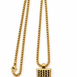 chaine de cou acier inoxydable arès , sur moderne-bijoux.fr - Bijoux ethniques & Femmes du monde