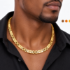 chaine de cou acier inoxydable jonathan , sur moderne-bijoux.fr - Bijoux ethniques & Femmes du monde