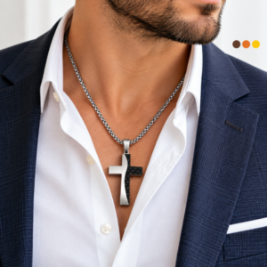 chaine de cou acier inoxydable ronass , sur moderne-bijoux .fr - Bijoux ethniques & Femmes du monde