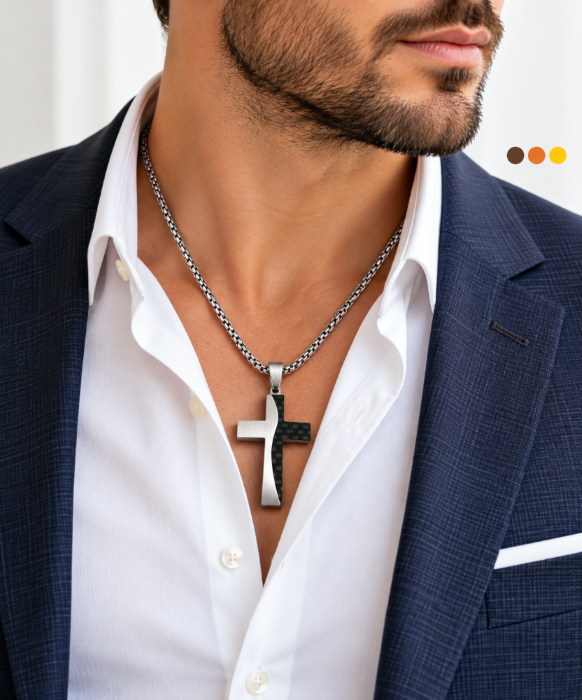 chaine de cou acier inoxydable ronass , sur moderne-bijoux .fr - Bijoux ethniques & Femmes du monde