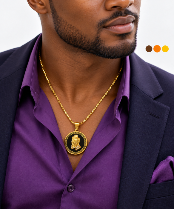 chaine de cou acier inoxydable tristall , sur moderne-bijoux.fr - Bijoux ethniques & Femmes du monde