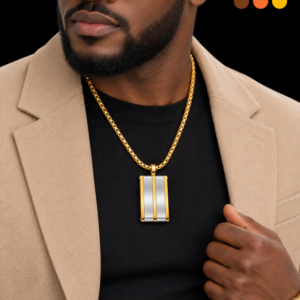 chaine de cou acier inoxydable ulysse , sur moderne-bijoux.fr - Bijoux ethniques & Femmes du monde
