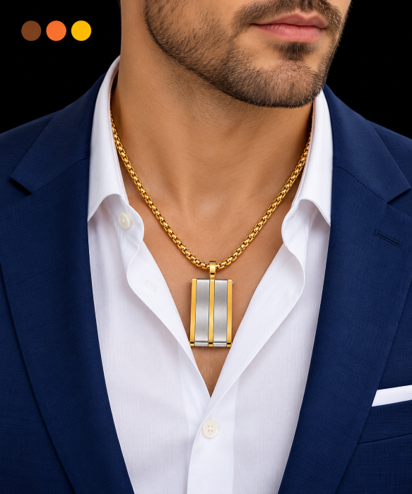 Chaine de cou acier inoxydable ULYSS – Image 4
