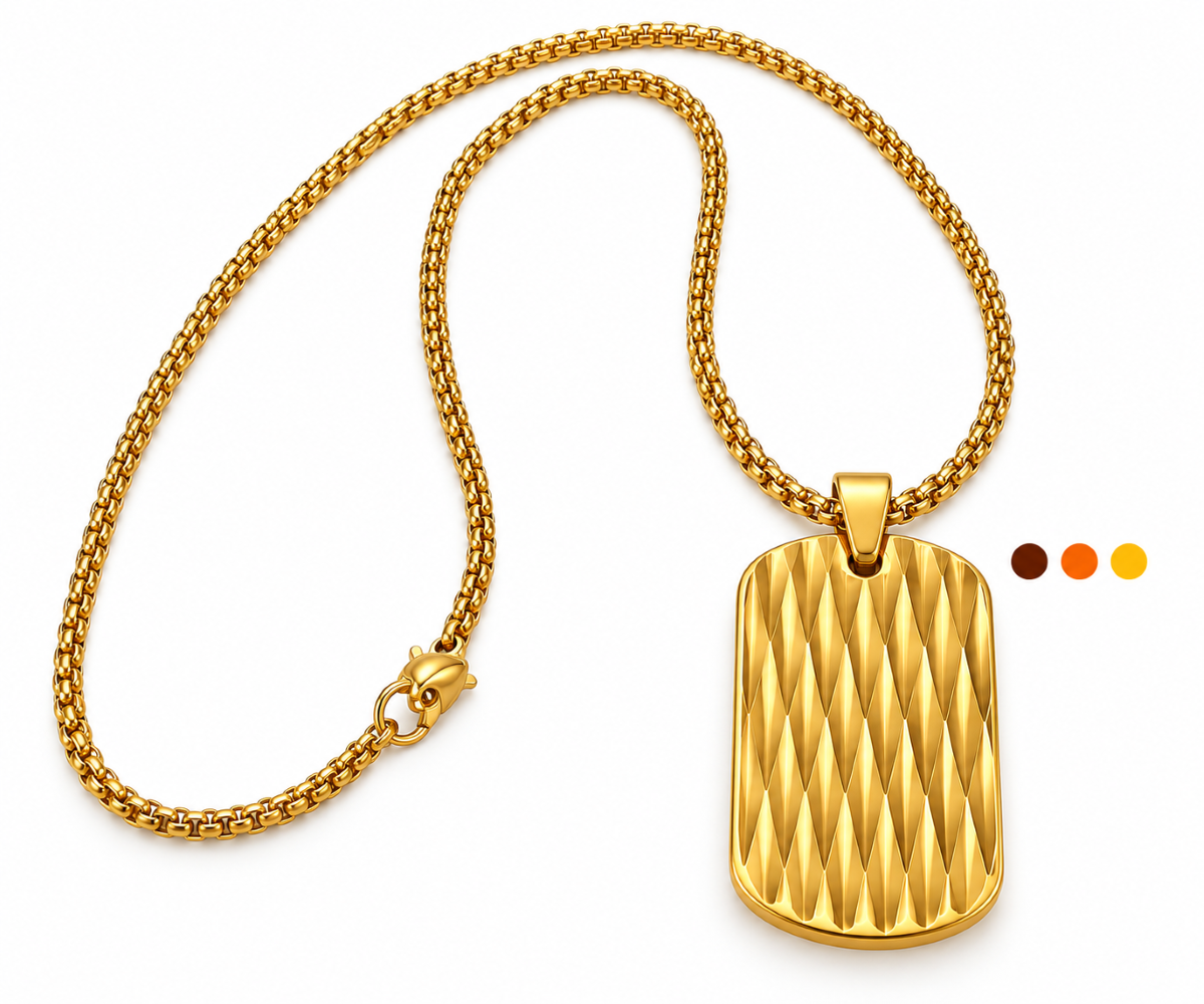 collier acier inoxydable zus , sur moderne-bijoux.fr - Bijoux ethniques & Femmes du monde