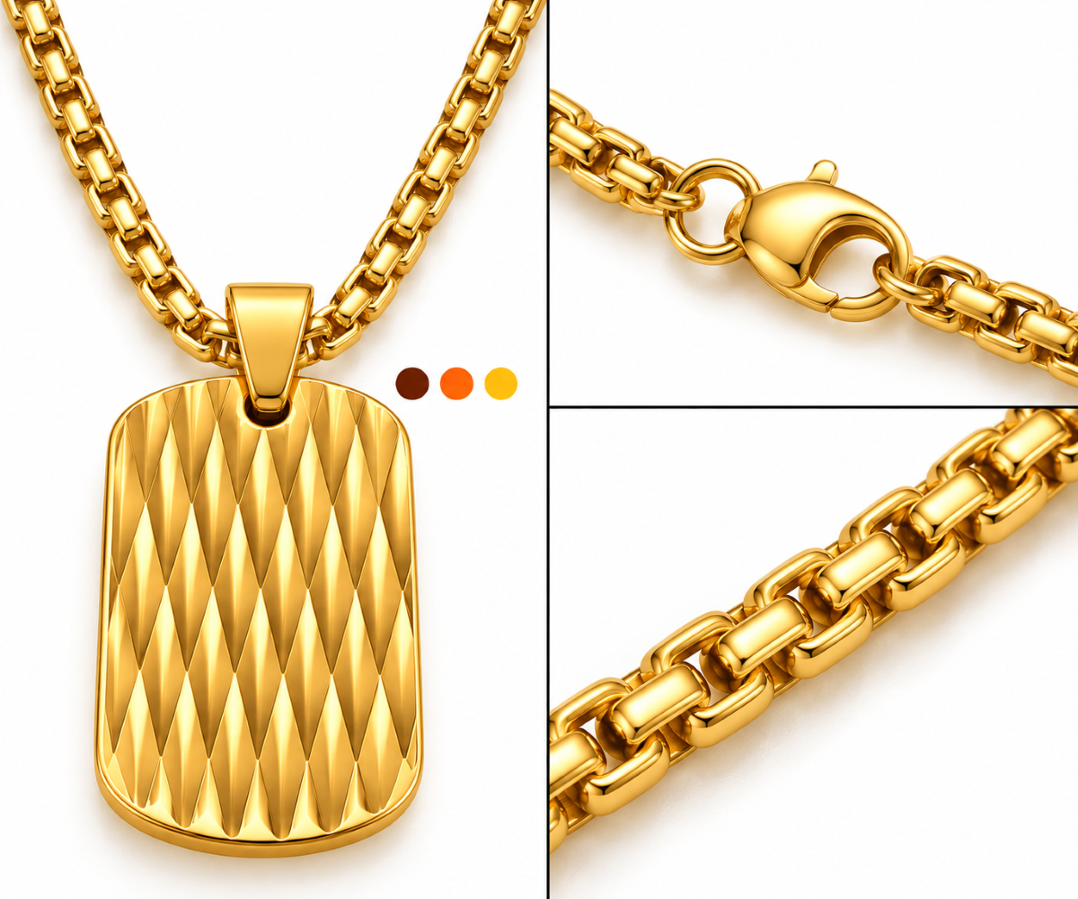 collier acier inoxydable zus , sur moderne-bijoux.fr - Bijoux ethniques & Femmes du monde