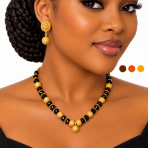 collier boucles oreilles ethniques anacia , sur moderne-bijoux.fr - Bijoux ethniques & Femmes du monde