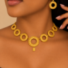 collier & boucles oreilles ethniques samuella , sur moderne-bijoux.fr - Bijoux ethniques & Femmes du monde