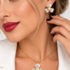 collier boucles oreilles tressi , sur moderne-bijoux.fr - Bijoux ethniques & Femmes du monde