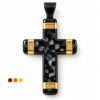 collier homme croix acier inoxydable tux , sur moderne-bijoux.fr - Bijoux ethniques & Femmes du monde