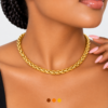 collier palmier clotilda , sur moderne-bijoux . fr - Bijoux ethniques & Femmes du monde