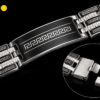 Bracelet acier inoxydable Namory, sur moderne-bijoux.fr - Bijoux ethniques & Femmes du monde