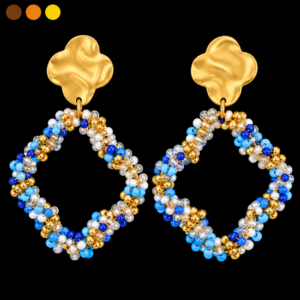 boucles oreilles acier inoxydable meriti , sur moderne-bijoux.fr - Bijoux ethniques & Femmes du monde