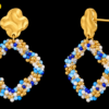 boucles oreilles acier inoxydable meriti , sur moderne-bijoux.fr - Bijoux ethniques & Femmes du monde