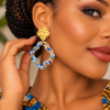boucles oreilles acier inoxydable meriti , sur moderne-bijoux.fr - Bijoux ethniques & Femmes du monde