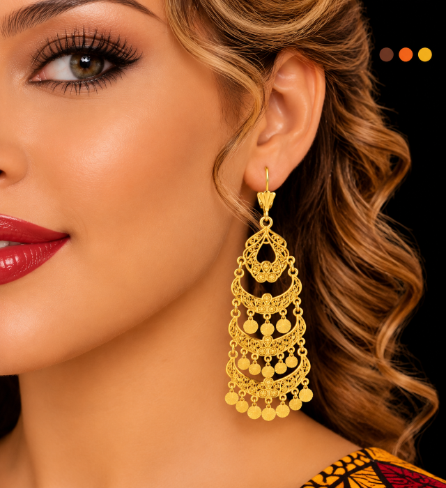 boucles oreilles acier inoxydable emati , sur moderne-bijoux.fr - Bijoux ethniques & femmes du monde