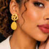boucles oreilles acier inoxydable jeferti , sur moderne-bijoux.fr - Bijoux ethniques & Femmes du monde