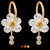 boucles oreilles acier inoxydable lioti , sur moderne-bijoux.fr - Bijoux ethniques & Femmes du monde