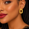 boucles oreilles acier inoxydable malati , sur moderne-bijoux.fr - Bijoux ethniques & Femmes du monde