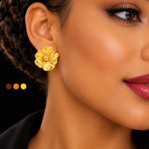 boucles oreilles acier inoxydable polati , sur moderne-bijoux.fr - Bijoux ethniques & Femmes du monde