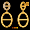boucles oreilles acier inoxydable-tiati , sur moderne-bijoux.fr Bijoux ethniques & Femmes du monde