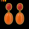 boucles oreilles acier inoxydable warrena , sur moderne-bijoux.fr - Bijoux ethniques & Femmes du monde