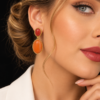 boucles oreilles acier inoxydable warrena , sur moderne-bijoux.fr - Bijoux ethniques & Femmes du monde