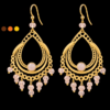 boucles oreilles acier inoxydable yeleni , sur moderne-bijoux.fr - Bijoux ethniques & Femmes du monde