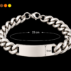 bracelet acier inoxydable boro , sur moderne-bijoux.fr - Bijoux ethniques & Femmes du monde