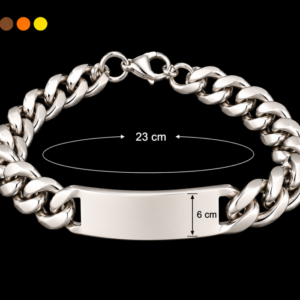bracelet acier inoxydable boro , sur moderne-bijoux.fr - Bijoux ethniques & Femmes du monde