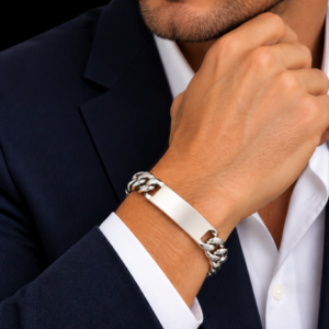 bracelet acier inoxydable boro , sur moderne-bijoux.fr - Bijoux ethniques & Femmes du monde