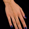 Chaine de main en acier inoxydable GUETTY, sur moderne-bijoux.fr - Bijoux ethniques & Femmes du monde