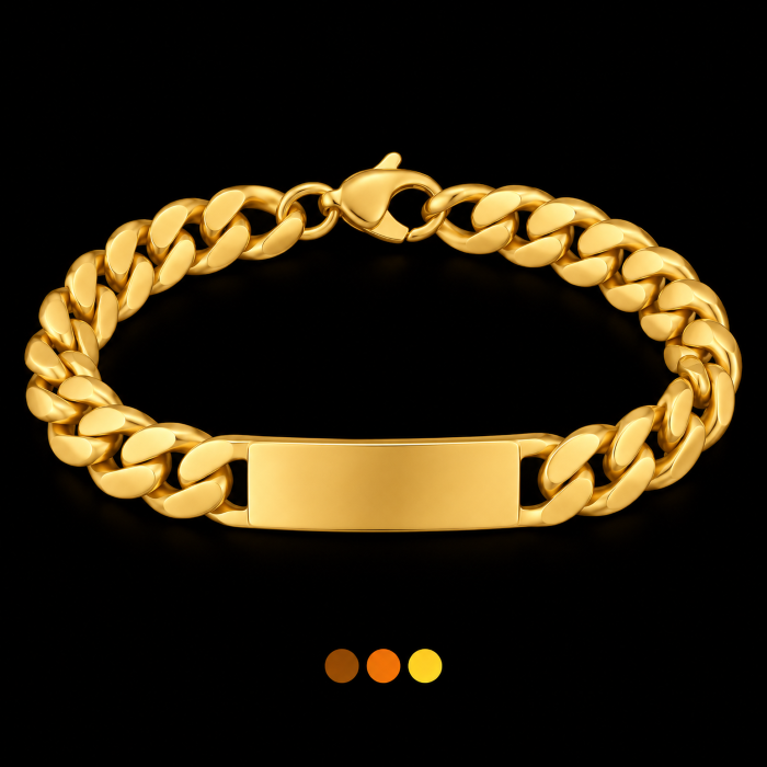 bracelet acier inoxydable homme mossy , sur moderne-bijoux.fr - Bijoux ethniques & Femmes du monde