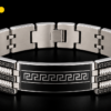 Bracelet acier inoxydable Namory, sur moderne-bijoux.fr - Bijoux ethniques & Femmes du monde